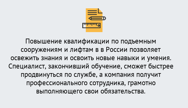 Почему нужно обратиться к нам? Киржач Дистанционное повышение квалификации по подъемным сооружениям и лифтам в Киржач